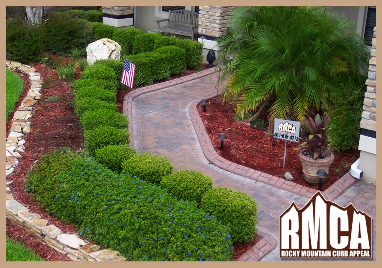 Rocky Mountain Curb Appeal - Moroccan Natural Stone - Basketweave